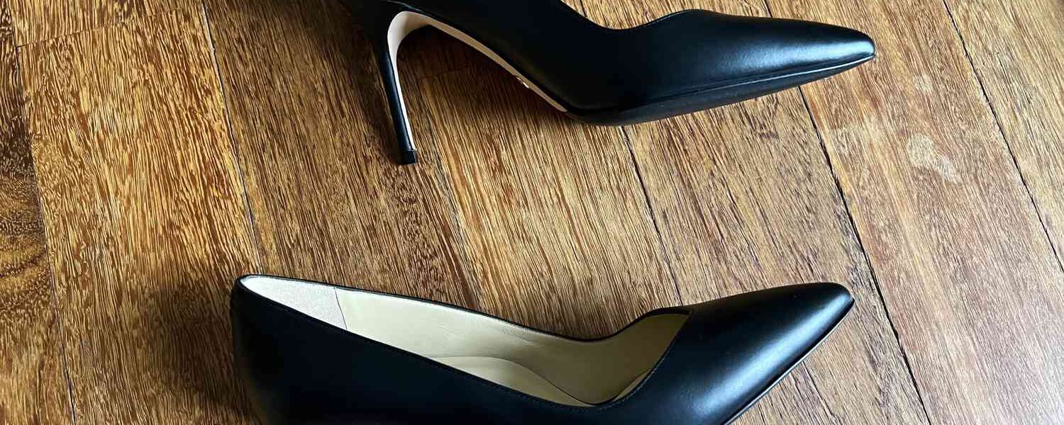 wooden heels